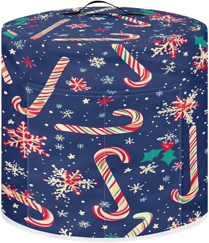 Candy Canes Dust Cover Instant Pot Heavy Duty Waterproof Dust Pressure Cooker Cover Case for Instant Pot Pressure Cooker Instant Pot Appliance Covers Pressure Cooker Size L