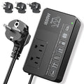 1600W 220V to 110V Voltage Converter, Power Any American Appliances in 220-250V, Plug & Play, No Limitations, Universal Power Plug Adapter Voltage Converter US to Europe International Travel
