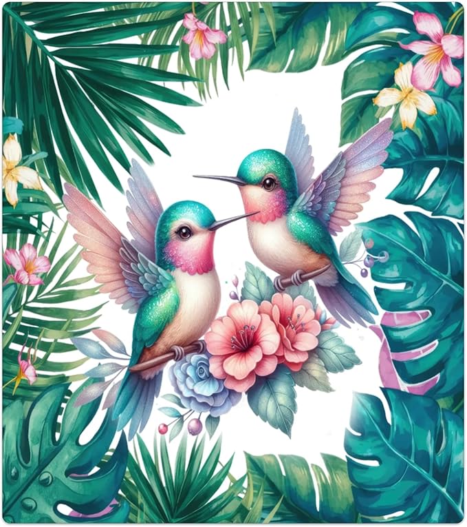 Summer Palm Leaf Bird Dishwasher Magnet Cover for The Front Dishwasher Door Cover Panel Decals Magnetic Refrigerator Cover for Kitchen Farmhouse Home Decor 23 X 26 in