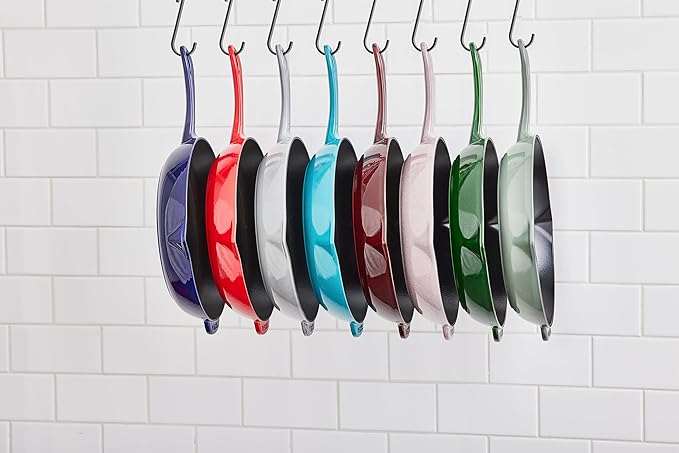 Staub Cast Iron 10-inch Fry Pan - Basil, Made in France