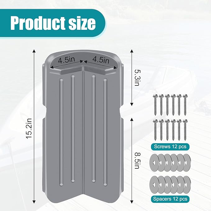 Corner Dock Bumper Fender, Inflatable Protection,Marine Corner Dock Fender Bumper, Protect Docks & Ships from Damage Caused collisions