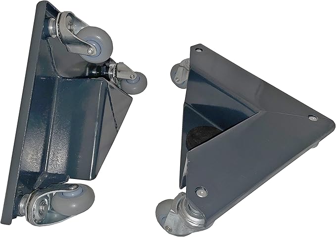 Low Profile Desk Cabinet Corner Mover Dolly Furniture Dollies 3 Wheel Dolly (Set of 4) 1320 lb. Capacity Quiet PU Roller Premium Ball Bearing Industrial Standard