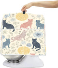 Mixer Dust Cover for 6-8 Qt Stand Mixer, Cloth Cover with 2 Storage Pockets for Stand Mixer Protective Covers Large for 6-8 Quart Mixer