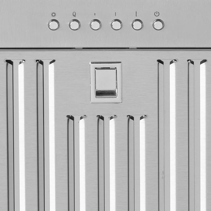 Range Hood Insert, EKON NAB01-36IN 900CFM Built-in Range Hoods Ducted/Ductless with 4 Speeds Soft Touch Panel Control/Dishwasher-safe Filters, Kitchen Hood for Over Kitchen Stove