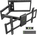 USX Mount Long Arm TV Wall Mount for Most 42-95 inch Television 40 Inch Extension Full Motion TV Mount，Wall Mount Bracket with 90°Swivel Up to 150lbs Fits 16” 18” 20” 24” Stud VESA 800x400mm
