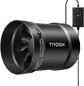 VIVOSUN 6” Inline Booster Duct Fan with Speed Regulator, 345 CFM Quiet Exhaust Fan for HVAC Ventilation in Grow Tents, Basements, Bathrooms, Kitchens, and Attics