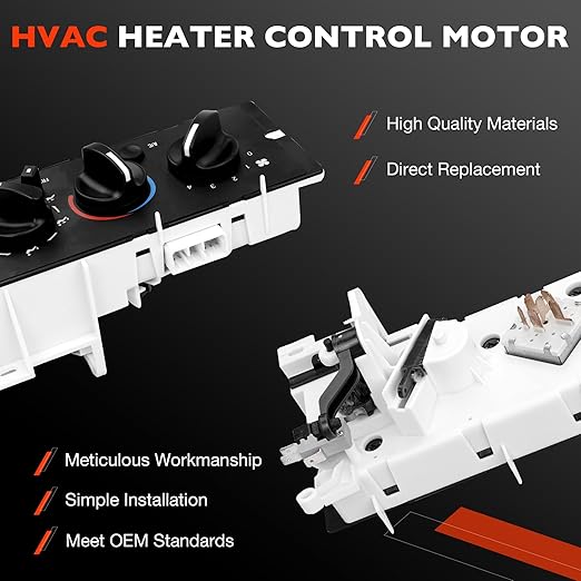 7787-880011 Front Climate Control Module A/C Heater Air Conditioning Panel, Compatible with 2001-2005 Mack Ch613 cv713 -Replace OE#: 11-1225, 1000149542, 3899002, 850-7450