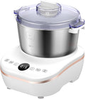 AIZIYO DoughChief, 7.4QT Dough Maker, Dough Mixer with Ferment Function, 304 Stainless Steel Bowl, Removeable lid, Touch Panel Control, Electric Dough Proofing Box for Pizza & Bread