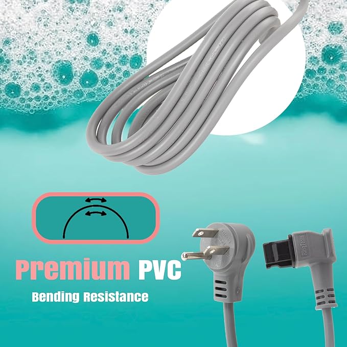 00752018 for Bosch Dishwasher Power Cord Plug and Junction Assembly Equipment, Fits Bosch 300/500/800 Series Dishwashers, Replacement for Bosch SMZPC002UC Dishwasher Power Cord
