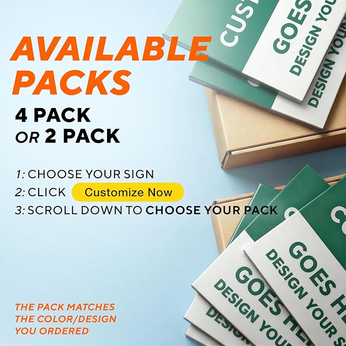SPEEDYORDERS Custom Outdoor Metal Signs, Personalized Aluminum Signs, Customized Safety Signs, Metal Business Signs, Waterproof Outdoor Business Signs, White Aluminum (Green & White, 10x7 In)