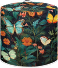 Flower Colorful Butterfly Grass Pressure Cooker Cover Dust-Proof Kitchen Appliance Cover Air Fryer Cover for 6 Quart Instant Pot with Top Handle and Pockets Washable