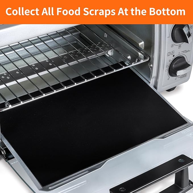 4 Pack Air Fryer Liners for Nuwave Bravo Air Fryer Toaster Smart Oven, Baking Mat Air Fryer Liners Reusable Compatible with Nuwave 30-QT XL Capacity Countertop Convection Oven
