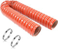 NOWBALL 1.5in Automotive Air Duct Hose, Length 1 Meter-3.3ft, 1.5" Silicone Flexible Cooling Ducting, 38mm High Heat Brake Exhaust Hose for Car, Garage, Dryer Air System