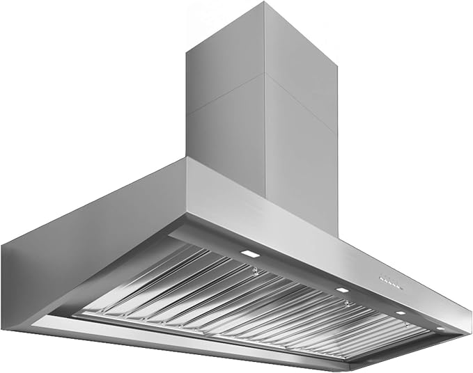 Futuro Futuro Marino 48 Inch Wall-mount Ducted Range Hood, Professional-Style Design, Stainless Steel, LED, Ultra-Quiet, with Blower