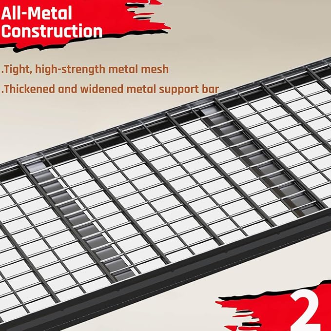 30" Deep Heavy Duty Garage Shelving Units, 68" Wide Storage Shelves,4-Tier Metal Garage Shelves, Kitchen Shelf,Large Storage Rack,Industrial Shelving for Shop, 68" W x 30" D x 68" H,2 Pack