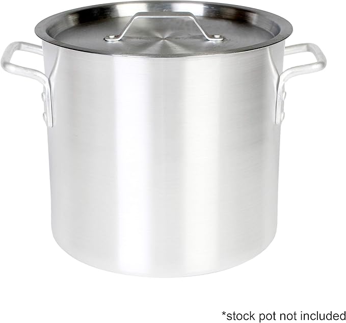 Thunder Group Pot Lid, 32 Quart, Silver