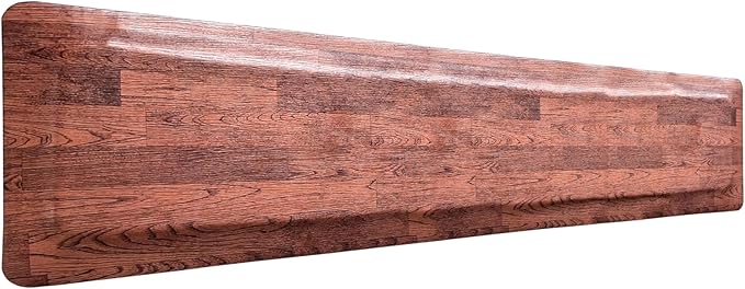 Rhino Mats, Softwoods Anti Fatigue Floor Mat, Commercial Grade Kitchen Mat, Standing Desk Mat, Office, Garage or Anywhere, Standing Comfort. (Oak, 3' x 8' x 7/8")