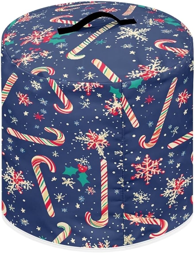 Candy Canes Dust Cover Instant Pot Heavy Duty Waterproof Dust Pressure Cooker Cover Case for Instant Pot Pressure Cooker Instant Pot Appliance Covers Pressure Cooker Size S