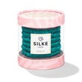 SILKE Hair Ties - Bloom | Luxurious Silk Scrunchies (6 Pack) | Damage-Free Hair Ties for All Hair Types & Styles