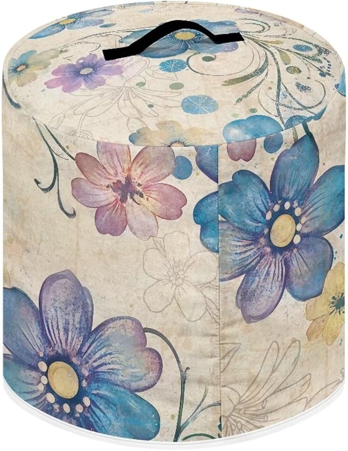 Bird Flower Pressure Cooker Cover Instant Pot Accessories Instant Pot Kitchen Appliance Dust Cover with Pockets for Rice Cooker Air Fryer Slow Cooker Dust Covers for Kitchen Size M