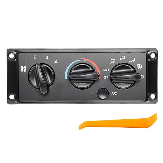 3518702C93 A/C Hearter Climate Control Module Panel Compatible with 2000-2021 International 9100 9200 9400 9900 5500I 5600I HX515 HX615 Replace 3518702C92 703460AT 5011931R91