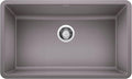BLANCO 442536 Precis Single Bowl-Metallic Gray 30" Kitchen Sink