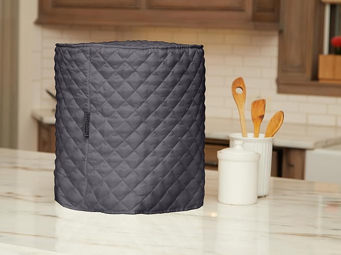 Covermates Keepsakes - Rice Cooker Cover - Dust Protection - Stain Resistant - Washable - Appliance Cover, Slate