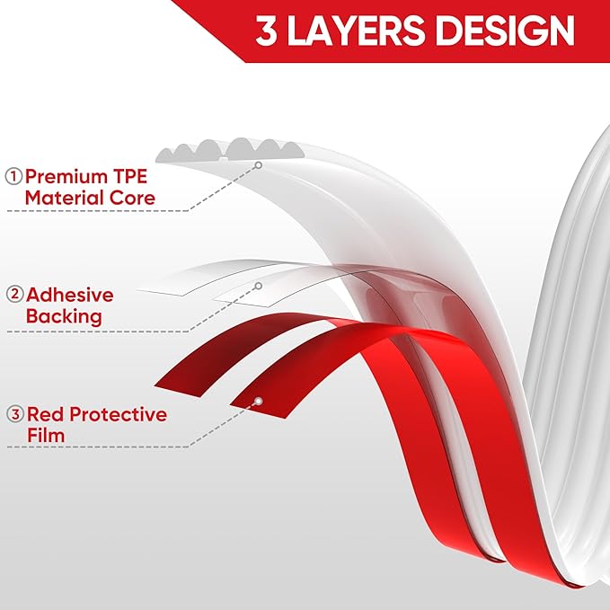 Wall Corner Protector Peel and Stick Wall Molding Trim Flexible Corner Guard Edge Protector Inside & Outside Corner Guard Strip for Wall Edge Ceiling Countertop