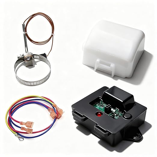 Sorello Temp Monitor Control Kit for RV Refrigerator Cooling Unit, RV Temperature Sensor Monitor for Norcold 2118 and 1210 Series, Refrigerator Parts Replace 634677 634678