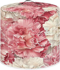 Pink Flower Dust Cover Instant Pot and Extra Accessories Dust Proof Easy to Clean Pressure Cooker Cover Electric Appliance Cover Air Fryer Accessories with Storage Pocket Size S