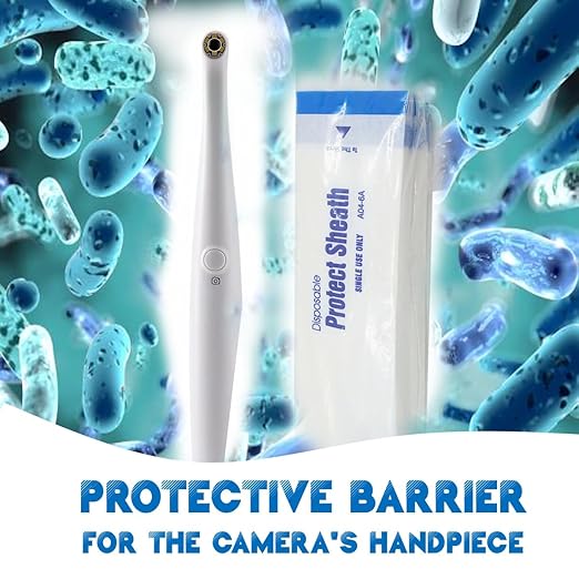 Intraoral Dental Camera Sleeve Sheath Covers A04-6A Fit Most USB Cameras | Wholesale (500)