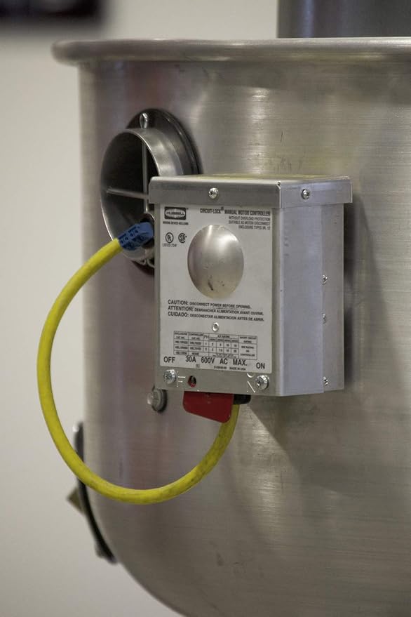 Low Profile Grease Rated Food Truck Exhaust Fan- High Speed Direct Drive Centrifugal Upblast Exhaust Fan with speed control- 19" Fan Base, 0.180 HP 115 Volt Single Phase Motor, 100-500 CFM (DU12HFA)