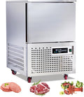 Commercial Blast Chiller 3 Trays, Shock Freezing Blast Chiller & Freezer Heavy Duty, Flash Freezer for Ice Cream, Seafood, Desserts, Meat-Lowest Temperature -40°C