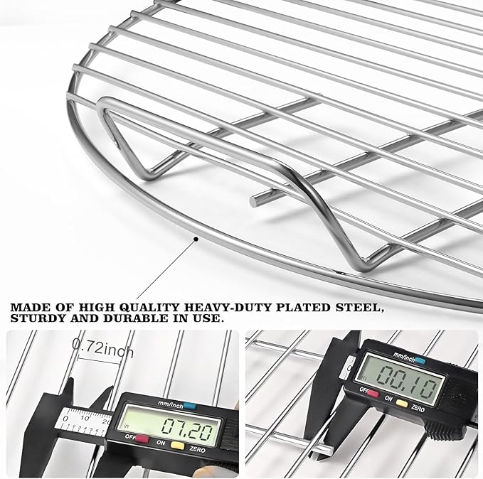 Coolbird 21.5" Replacement Cooking Grate with 22-1/2-Inch One-Touch Cleaning System Kit