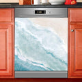 Bohemian Beach Dishwasher Magnet Cover Sticker Magnetic Refrigerator Panel Front Door Fridge Microwave Decal Decorative