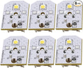 New Upgraded WR55X11132 WR55X25754 Refrigerator Light Replacement led, Refrigerator led Light Assembly Replacement wr55x30602 wr55x26486 eap12172918 4590213 ap6261806 Without Cover 6PCS