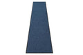 Guardian Platinum Series Indoor Wiper Floor Mat, Rubber with Nylon Carpet, 2'x13', Blue