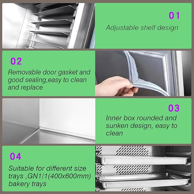 Commercial 5 Trays Blast Chiller,Blast Chiller & Freezer, Chest Freezer,Batch Chiller for Hard ice Cream,Cakes,Chicken,Fish,Sushi Rice in Restaurant,Hotel,School
