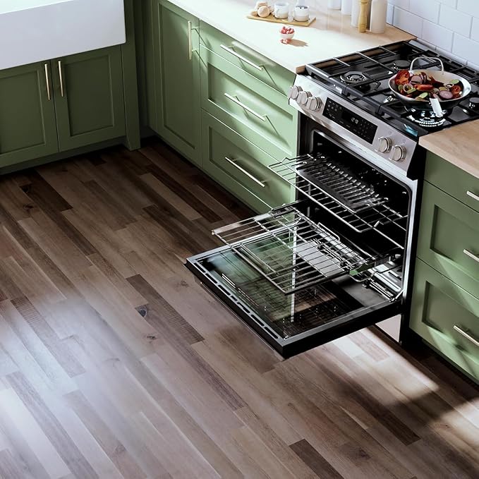 Rangaire RRG303GS 30" Glass Touch Gas Range Oven - Stainless Steel, Sealed Burners, True Convection, Self Cleaning, Easy Reach Racks