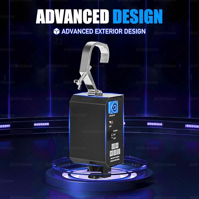 MOKA SFX DMX Power Drop Machine Stage Curtain Control System Hook Stage Screen Concert Curtain Kabuki Drop 6PCS/Lot
