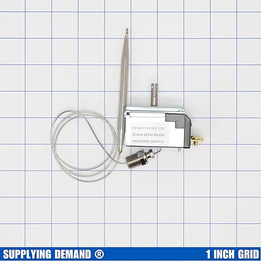 Supplying Demand 8262014 Commercial Gas Fryer Thermostat - Replaces 807-1147, 807-1692