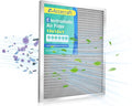 12x12x1 Electrostatic Air Filter, Washable & Reusable Aluminum AC/HVAC Furnace Filter, MERV 8, Lasts a Lifetime, Healthier Home or Office(Actual Size: 11.69"x11.69"x0.86")