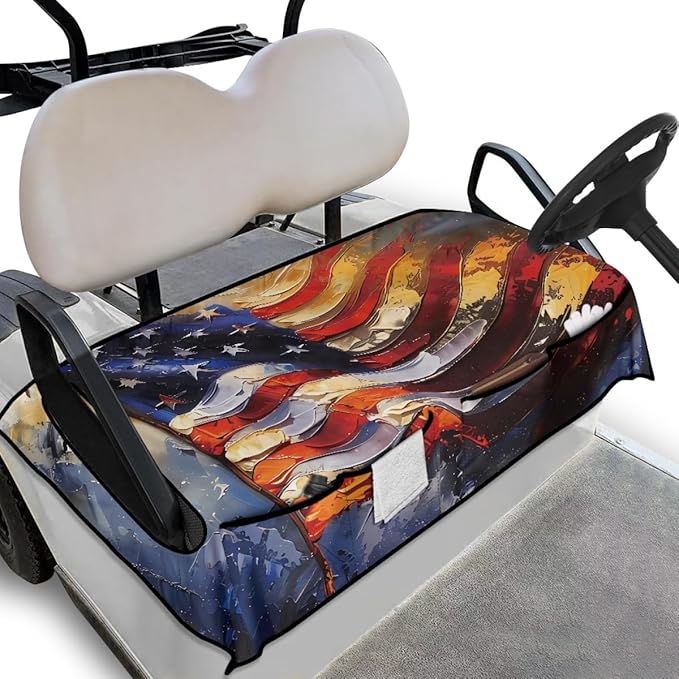 Golf Cart Seat Cushion Cover Designed for Outdoor Protection, Featuring Waterproof Layer and Soft Breathable Fabric