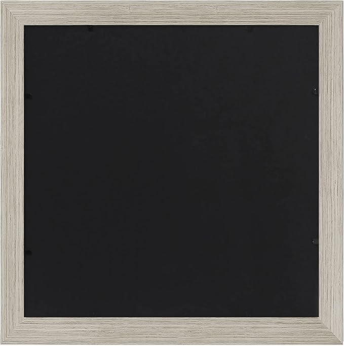 Americanflat 11x11 Picture Frame with Shatter-Resistant Glass - Use as 8x8 Frame with Mat or Display 11x11 Photo Without Mat - Signature Collection - Square Frames for Wall Display - Driftwood