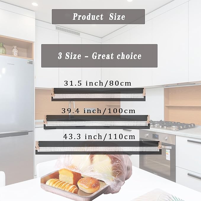STAYWILD 60 PCS Clear Small Appliance Dust Covers,Disposable Kitchen Appliance Covers for Instant Pot,Mixer,Meat Slicer,Air Fryer,Toaster Oven,Food Processor,Blender,Slow Cooker,Coffee & Bread Maker