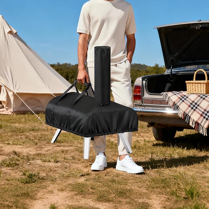 Pizza Oven Cover for BIG HORN 16,TwoPone Waterproof Pizza Oven Accessories Carry Cover for Outdoor