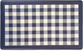 ACHIM Anti-Fatigue Floor Comfort Mat - 18 x 30 Inch (Buffalo Check Navy) - Waterproof Non-Slip Rug - Easy to Clean Cushioned Mat for Kitchen, Bathroom, Standing Desk & Office Home Decor