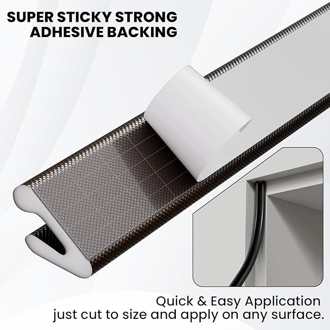 V Shape Thin Foam Weather Stripping Door Frame Seal Strip 33FT Brown, Draft Stopper, Insulation Winter, Weatherstripping, Gap Sealing, Soundproofing, Self-Adhesive Used for Exterior Front Door Side