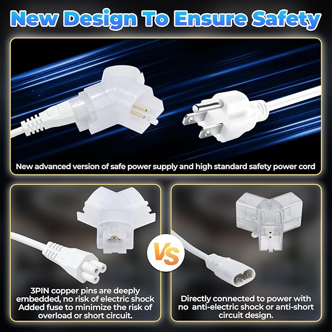 Hexagon Garage Lights-128W LED,5000K 14080LM Updated Bigger Size 16 Pack Lights for Car Detailing,Workshop,Basement,Gym,Bar