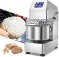 Commercial Dough Mixer Dual Rotating,21QT Two Speeds Mixing Dough Kneading Machine,Safety protection device & Timer Included,Electric Dough Kneading Machine for Restaurant Pizzeria
